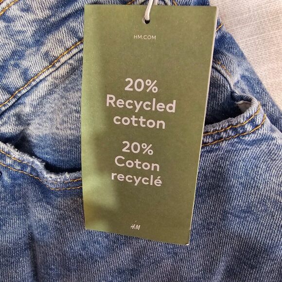 NWT Women's H&M Wide Leg Ultra High Jeans Size 18 - Picture 5 of 8